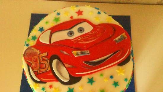 Torte basate sul cartone animato Cars