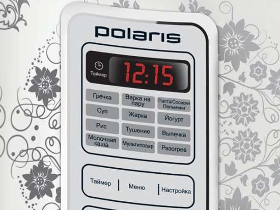 Multicooker Polaris 0508D floris and Polaris PMC 0507d kitchen (บทวิจารณ์)