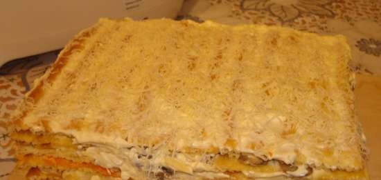 Torta spuntino napoleone