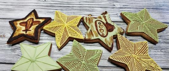 Decoramos galletas de jengibre, galletas