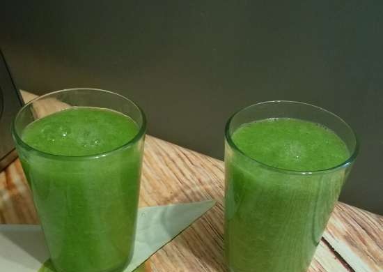 Groen smoothieontbijt