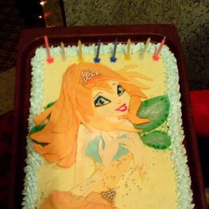 Torte con fate basate sul cartone animato Winx e altri