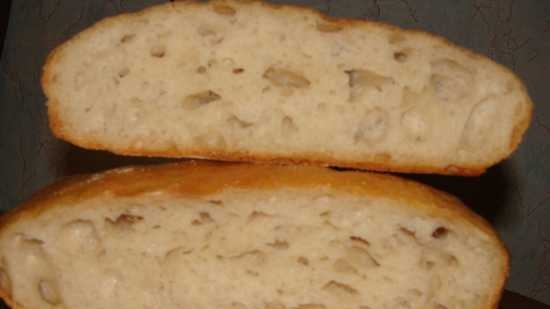 Italian bread (Ann Thibeault) in the oven