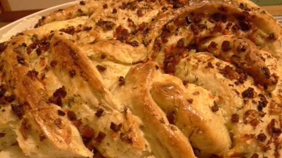 Pane di patate tedesco con Ercole (Hafer Kartoffel Brot)