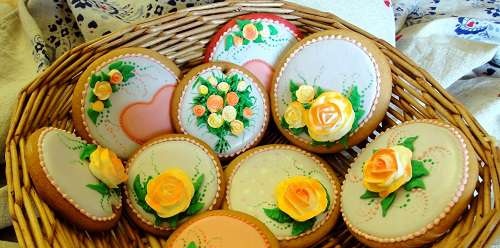 Decoramos galletas de jengibre, galletas