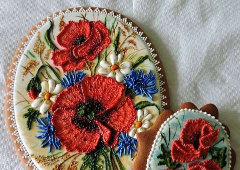 Decoramos galletas de jengibre, galletas