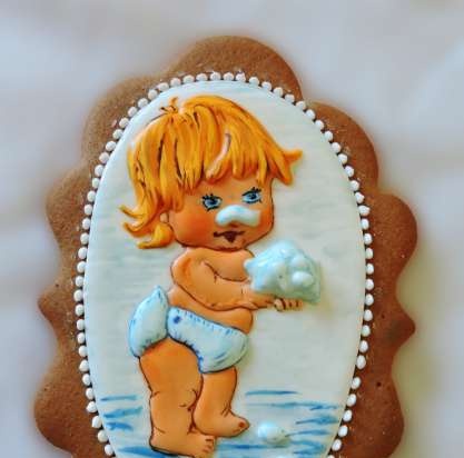 Decoramos galletas de jengibre, galletas