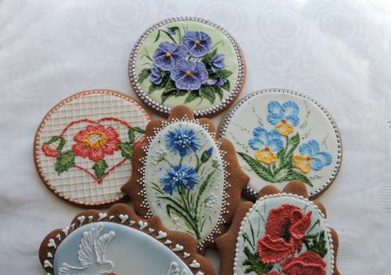 Decoramos galletas de jengibre, galletas