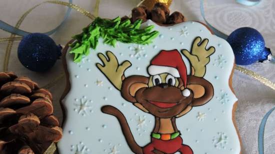 Decoramos galletas de jengibre, galletas