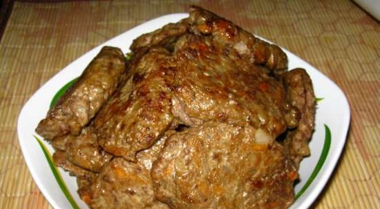 Liver cutlets (multicooker Maruchi RW-FZ47)