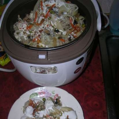 Stuffed Boot (multicooker Relmond RMC - 01)