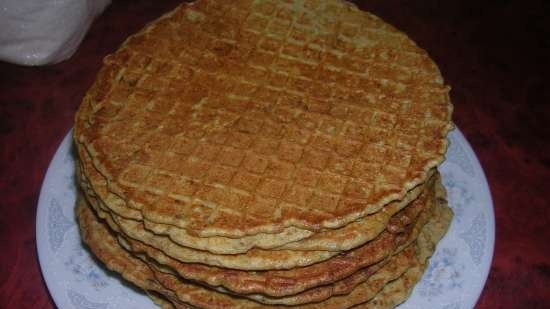 Waffle maker, hazelnut