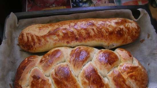 Bollo de coco (con leche de coco y torta de aceite de coco)