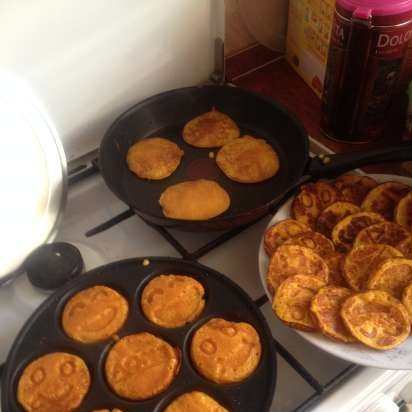 Tortitas de zanahoria y jengibre (Multi-licuadora Profi Cook PC-MSM1024)