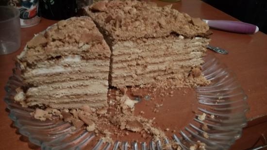 Torta al miele paradiso del miele