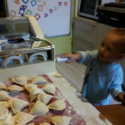 Machine voor het maken van dumplings, ravioli