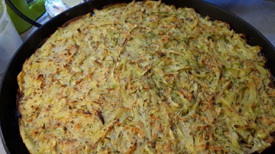 Kugel di verdure con patate