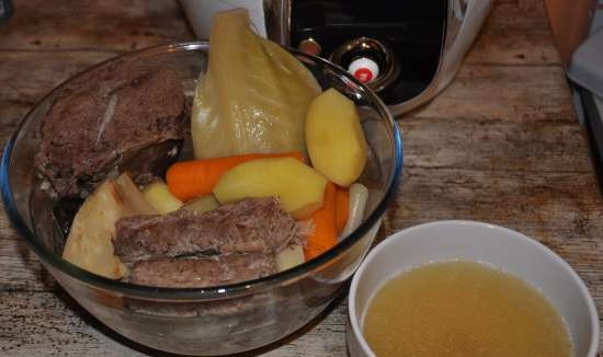 French sopas Pot au feu Moulinex 7011