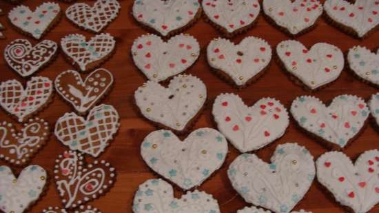 Decoramos galletas de jengibre, galletas