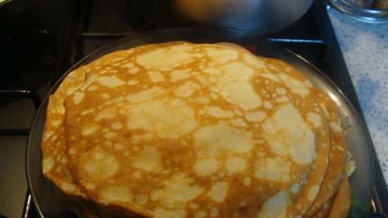 Curd pancakes Quarkpfannkuchen