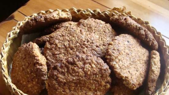 Galletas de avena y centeno