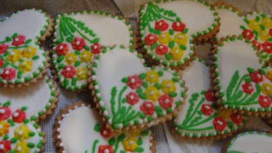 Decoramos galletas de jengibre, galletas