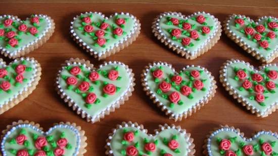 Decoramos galletas de jengibre, galletas