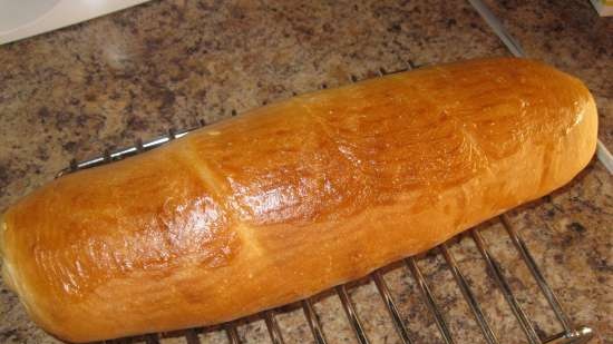 Kefir loaf for beginners (in the oven)