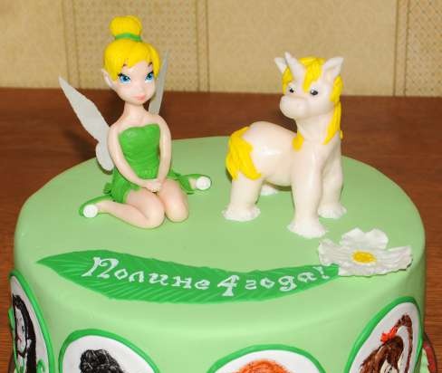 Torte con fate basate sul cartone animato Winx e altri