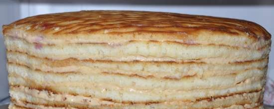 Melk meisje cake