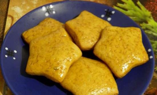 Pan de jengibre navideño