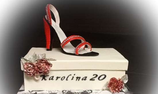 Cakes with shoes