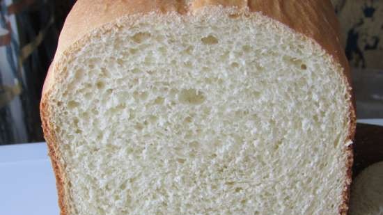 Pane di grano con miele e ricotta (macchina per il pane)