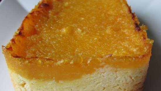 Cottage cheese-orange casserole