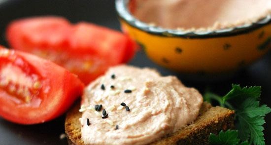 Hummus de mongetes vermelles