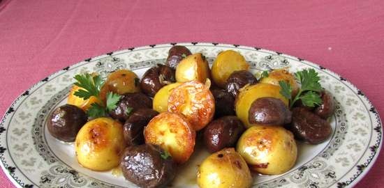 Patates amb castanyes (Maroni-Kartoffeln)