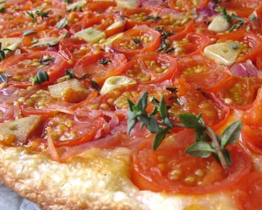 Tomato Tart Taten