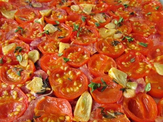 Tomato Tart Taten