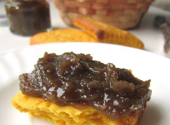 Galletas de calabaza con salsa de caramelo