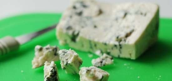 Quiche amb carbassa, melmelada i formatge blau