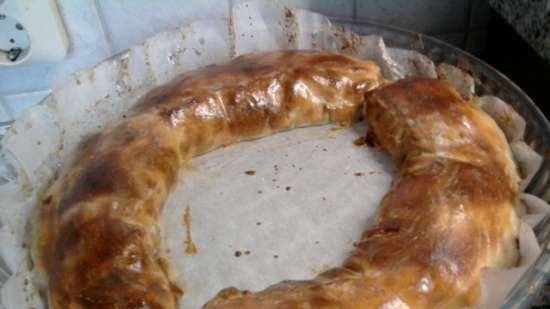 Strudel bột đông lạnh (lớp chính)