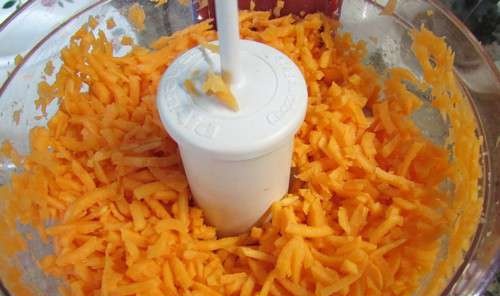 Arroz de camote con jugo de naranja