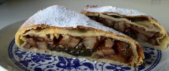 Gestremde deegstrudel (masterclass)