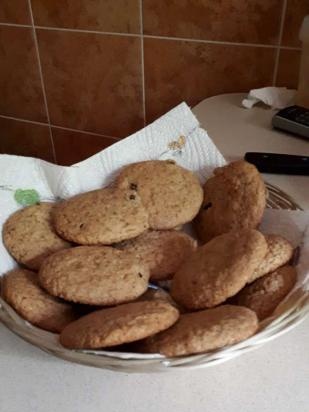 Biscotti di farina d'avena secondo GOST secondo la ricetta di Irina Chadeeva (pizzaiola Princess 115000)