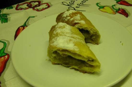 Strudel de masa de cuajada (clase magistral)