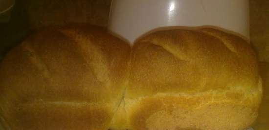 Cold fermented wheat bread