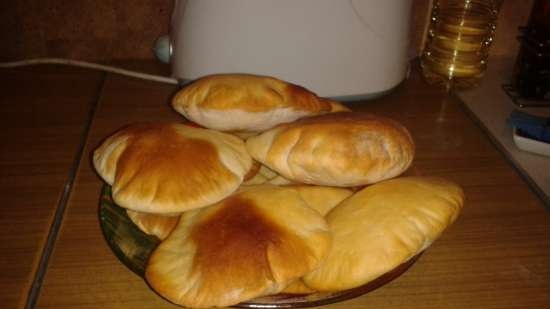 Indian tortillas NAAN (bread maker + oven)