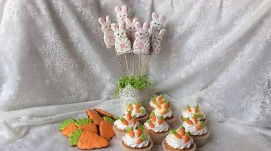 Decoramos galletas de jengibre, galletas