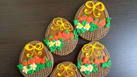 Decoramos galletas de jengibre, galletas