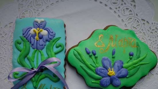 Decoramos galletas de jengibre, galletas